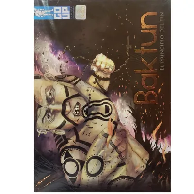 Portada del cómic Baktun El Principio del Fin con ilustraciones en tonos cálidos