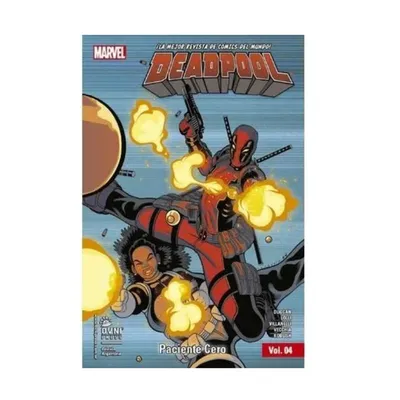Portada cómic Deadpool Paciente Cero Volumen 4 Marvel