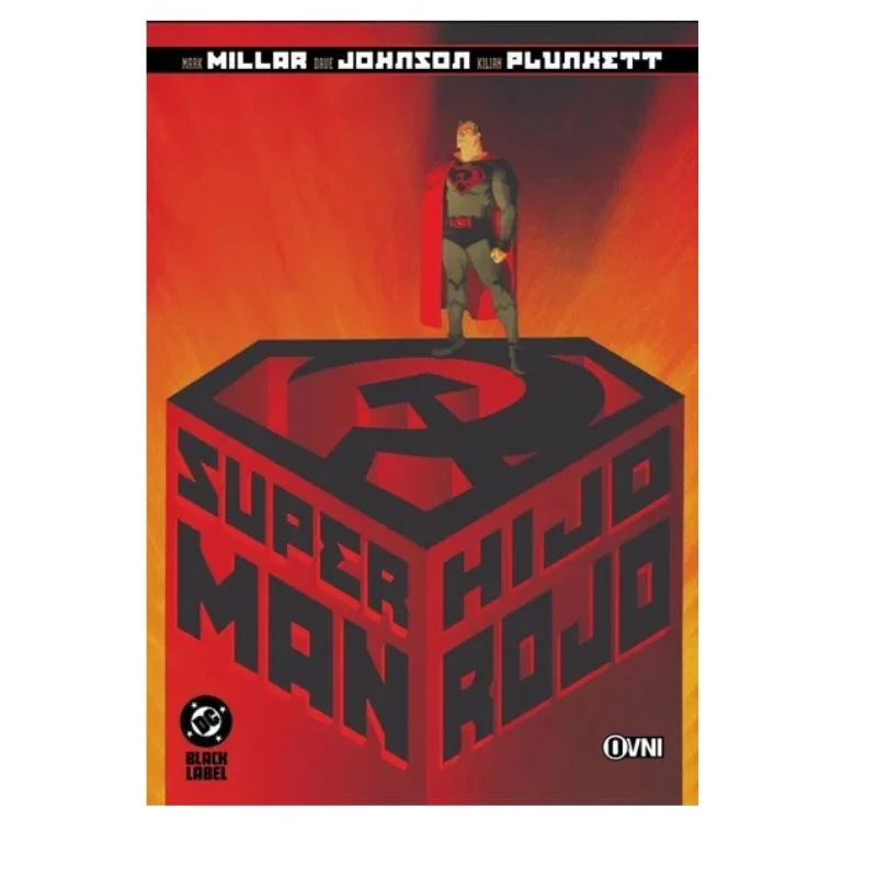 Portada cómic Superman Hijo Rojo Ovni Black Label