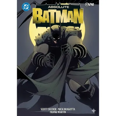 Portada Cómic Absolute Batman Ovni Press DC Comics con Batman en la oscuridad