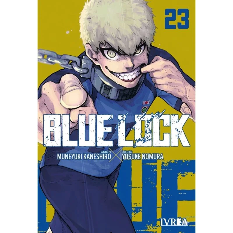 Portada Manga Blue Lock Tomo 23 con personaje principal