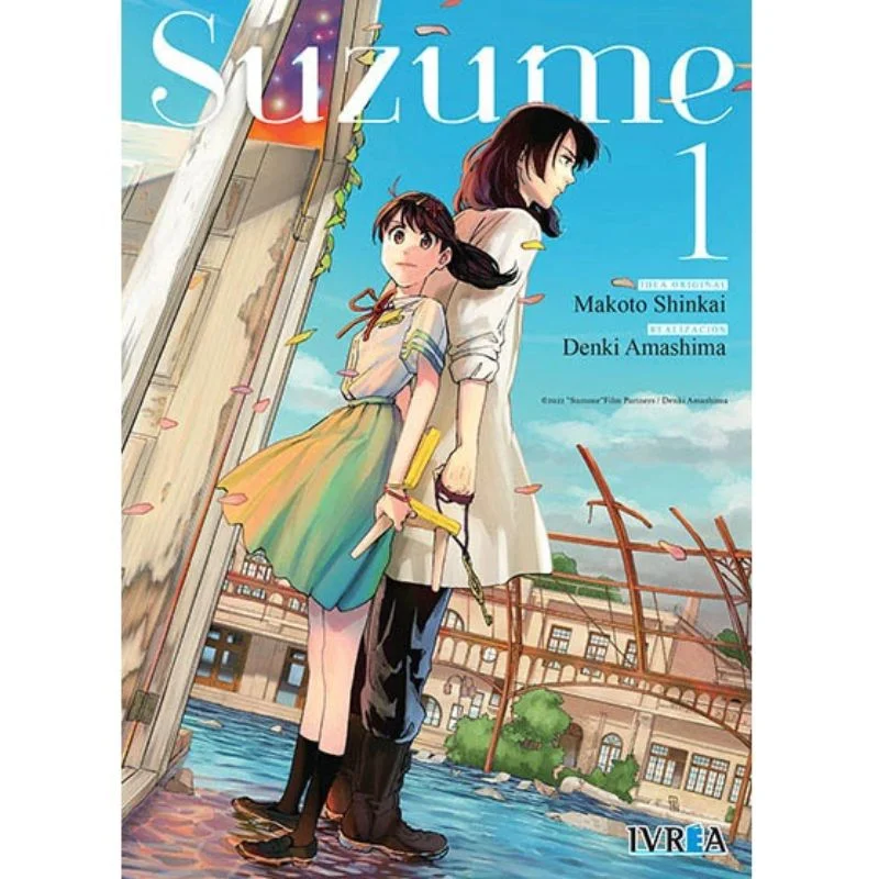 Portada Manga Suzume Tomo 1 de Makoto Shinkai