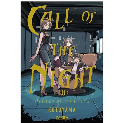 Portada Manga Call of the Night Tomo 10 Kotoyama Ivrea