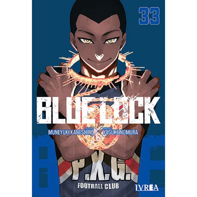 Portada Manga Blue Lock Tomo 33 con Muneyuki Kaneshiro y Yusuke Nomura
