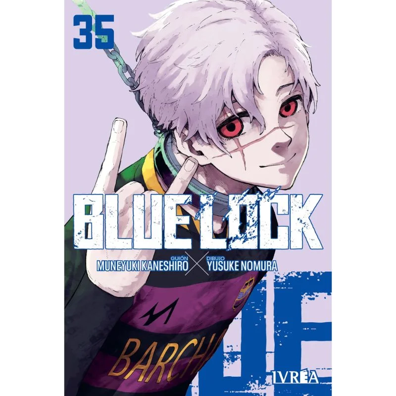 Portada Manga Blue Lock Tomo 35 Ivrea