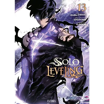 Portada Manga Solo Leveling Tomo 13 con Sung Jinwoo
