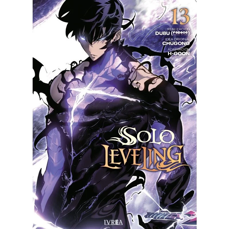Portada Manga Solo Leveling Tomo 13 con Sung Jinwoo