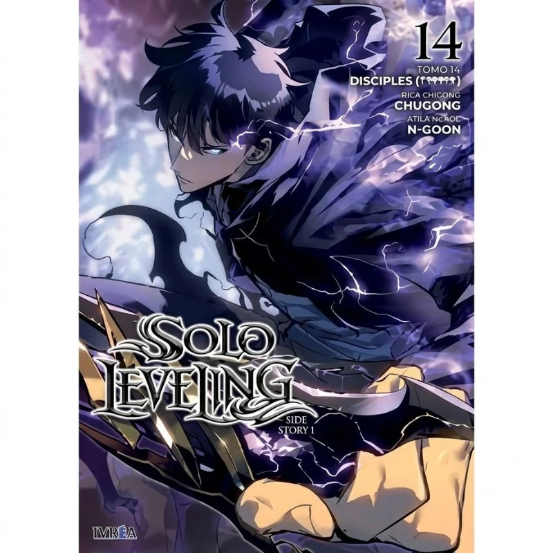 Portada Manhwa Solo Leveling Tomo 14 Disciples Side Story 1