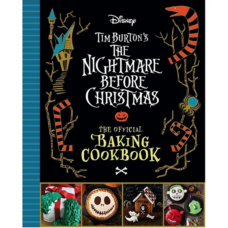 Libro de cocina oficial El Extraño Mundo de Jack con recetas temáticas