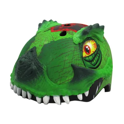 Casco Infantil Dinosaurio Verde Raskullz (Pedido Exclusivo · entrega 2 a 3 semanas)