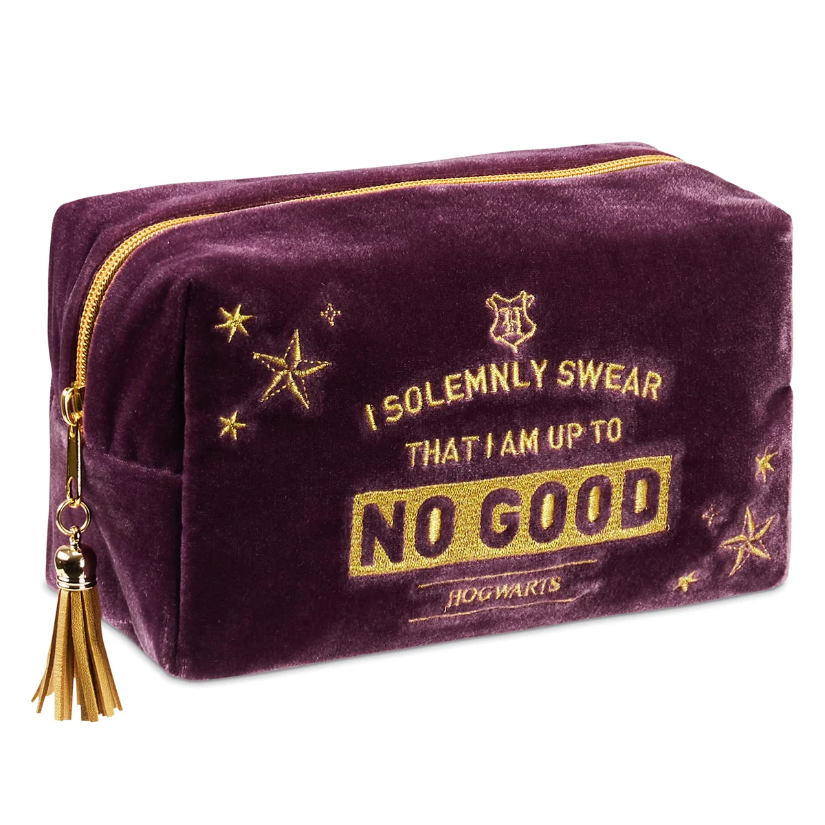 Bolsa de Maquillaje Terciopelo Harry Potter Juro Solemnemente (Pedido Exclusivo · entrega 2 a 3 semanas)