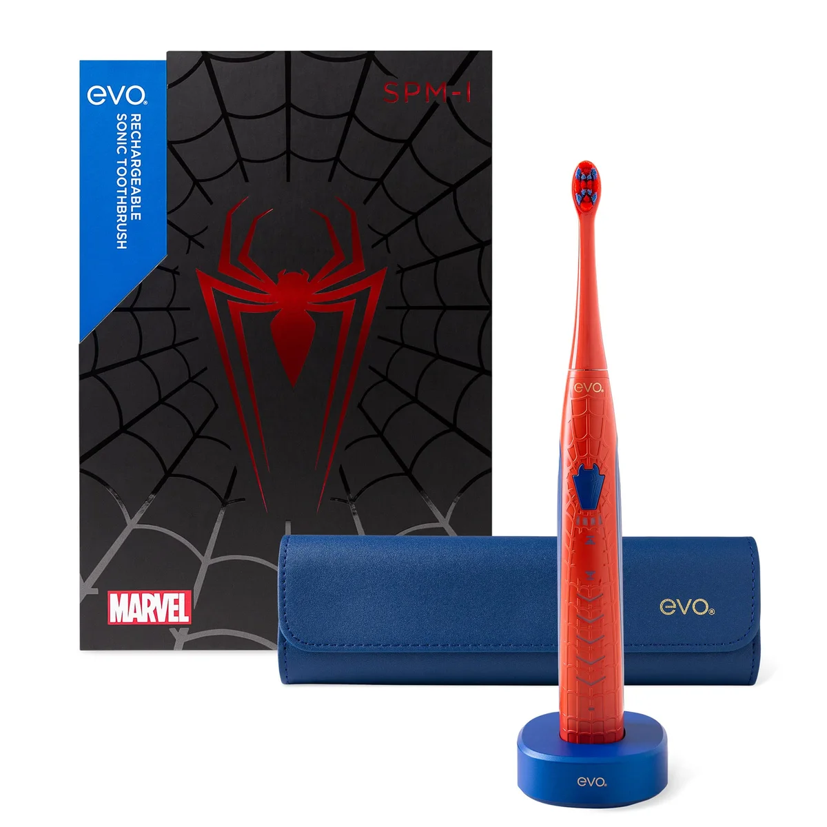 Cepillo de Dientes Sónico Recargable Spider-Man — Marvel (Pedido Exclusivo · entrega 2 a 3 semanas)