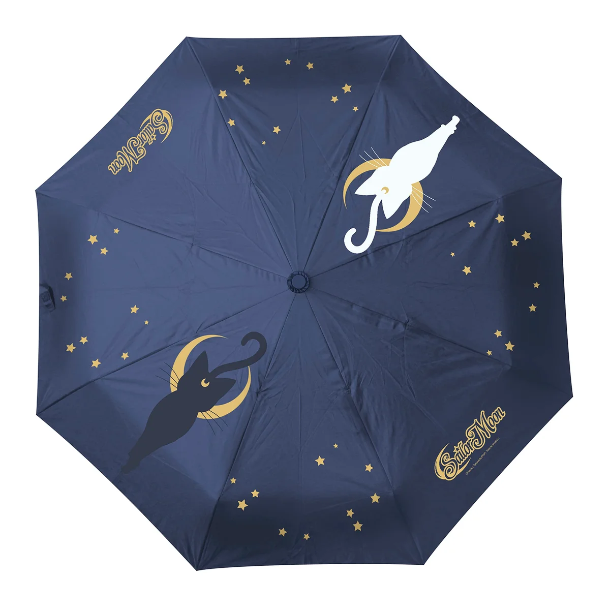 Paraguas Plegable Sailor Moon Luna y Artemis (Pedido Exclusivo · entrega 2 a 3 semanas)