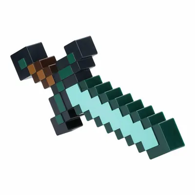 Lámpara Espada de Diamante Minecraft con 3 Modos de Luz (Pedido Exclusivo · entrega 2 a 3 semanas)
