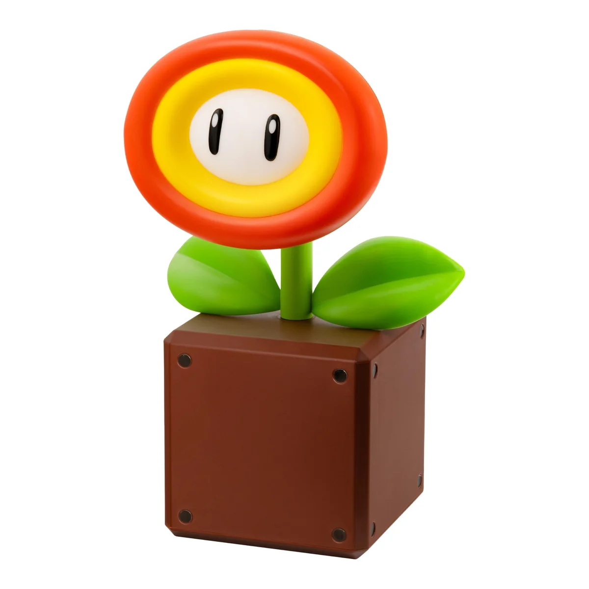 Lámpara LED Flor de Fuego Super Mario con Base de Tubo (Pedido Exclusivo · entrega 2 a 3 semanas)