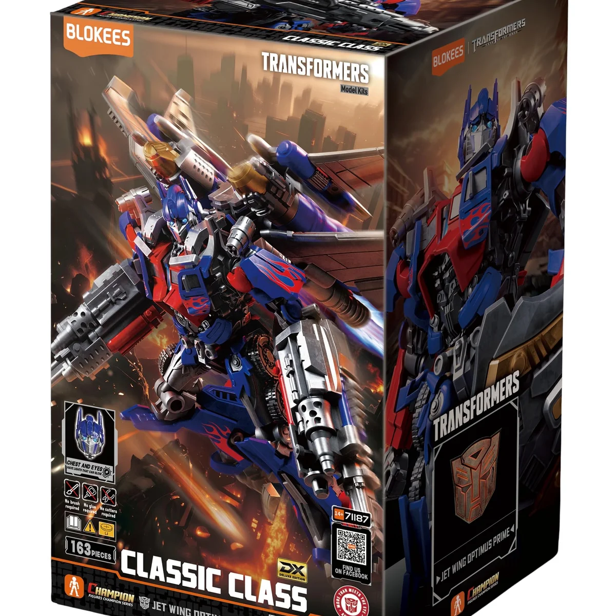 Kit Modelo Transformers Optimus Prime Ala Jet Clase Clásica (Pedido Exclusivo · entrega 2 a 3 semanas)