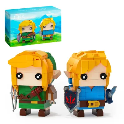 Figuras Construcción Link Zelda — Juego de Tronos Estilo Bloques (Pedido Exclusivo · entrega 2 a 3 semanas)