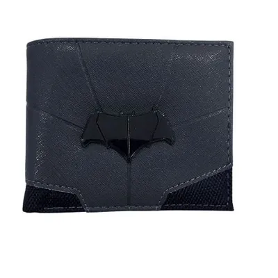 Billetera Batman Logo Metálico DC Comics