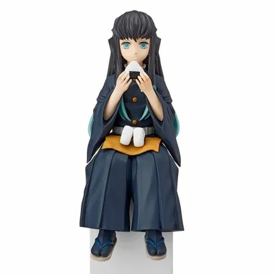 Figura Tokito Muichiro comiendo de Kimetsu no Yaiba