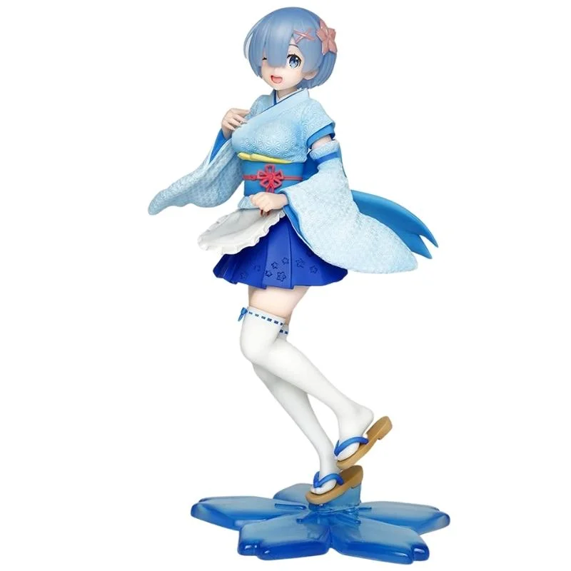 Figura Rem con kimono azul de Re:Zero