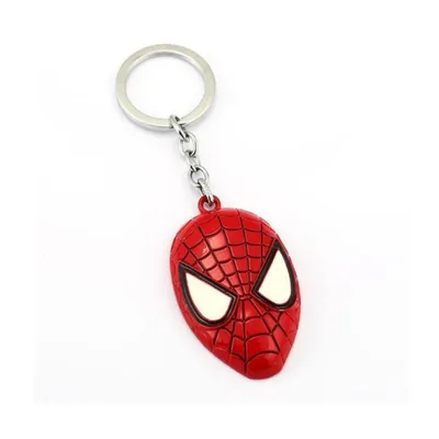Llavero Spiderman cabeza roja Marvel