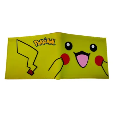 Billetera amarilla de Pikachu Pokémon