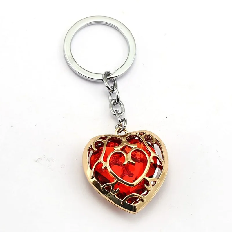 Llavero corazón contenedor rojo The Legend of Zelda
