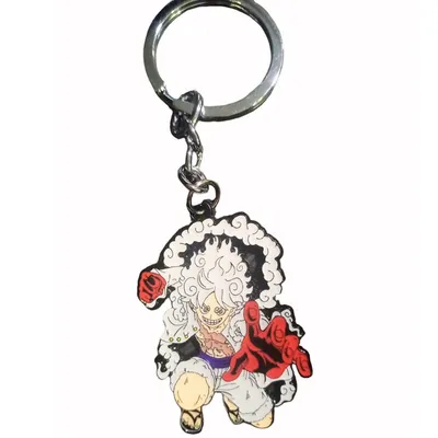 Llavero Luffy Gear 5 One Piece metal
