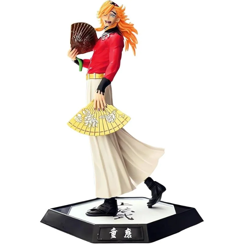 Figura Douma con abanicos dorados — Kimetsu no Yaiba