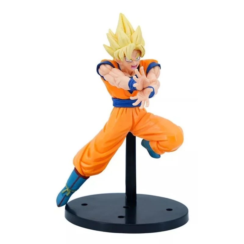Figura Goku Super Saiyan Dragon Ball pose Kamehameha