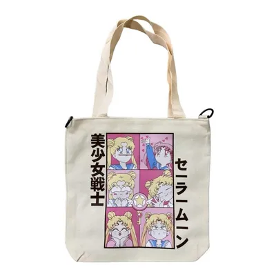 Bolso tote bag Sailor Moon con las cinco guerreras