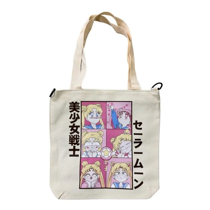 Bolso tote bag Sailor Moon con las cinco guerreras