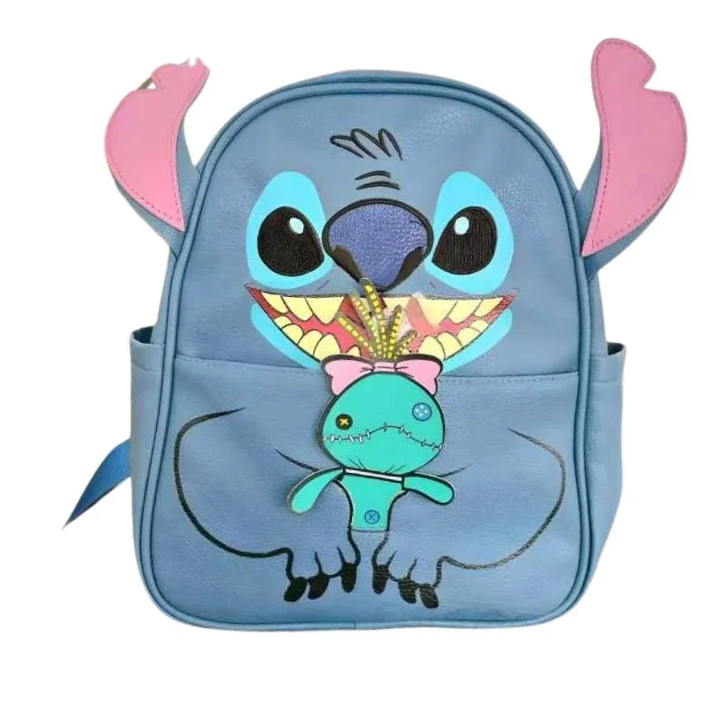 Maleta infantil Stitch azul con orejas rosas — Lilo & Stitch