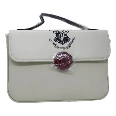 Bolso Cartero Hogwarts Harry Potter Crema