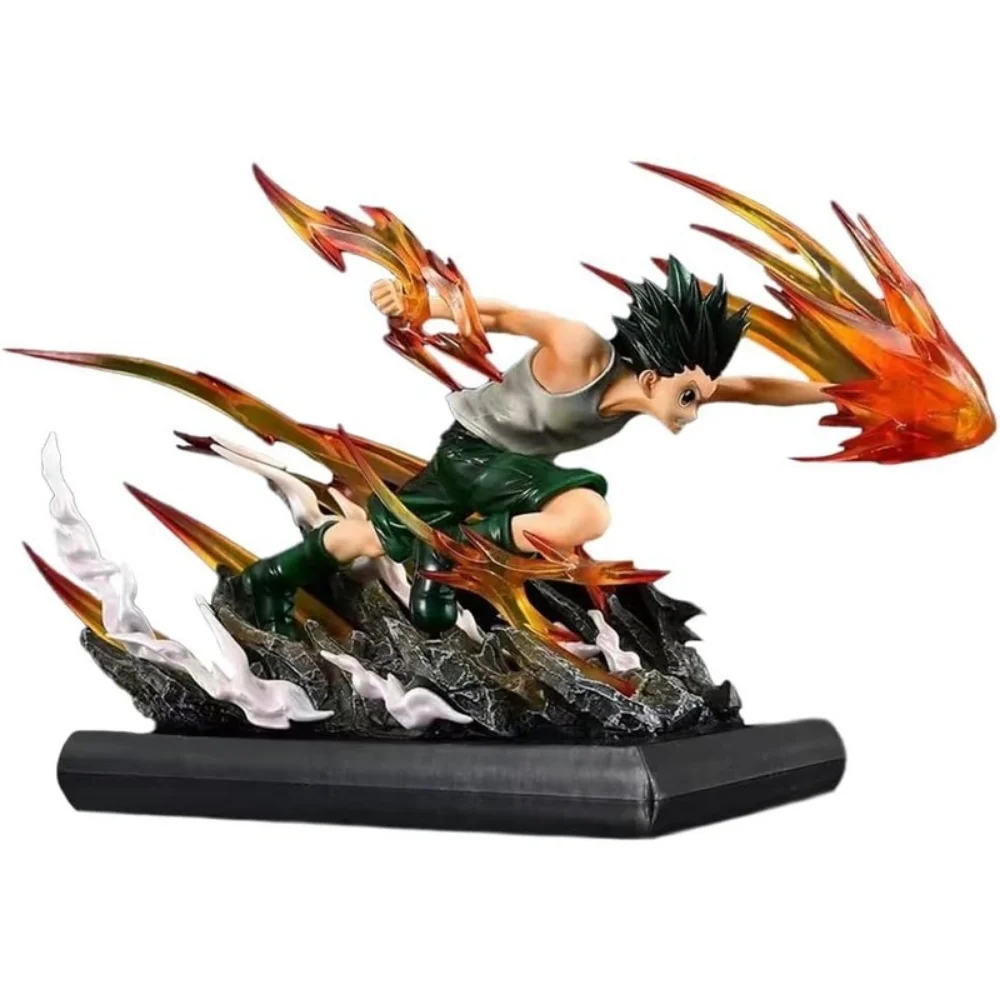 Figura Gon Freecss con técnicas de combate Hunter x Hunter