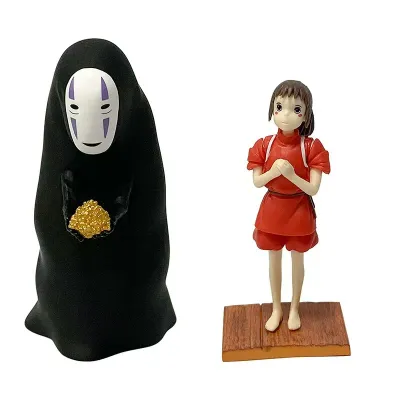 Figuras Sin Cara y Chihiro de Studio Ghibli