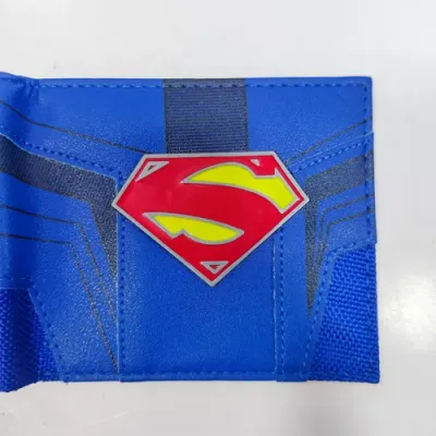 Billetera Superman Logo Emblema DC Comics
