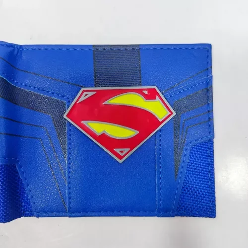 Billetera Superman Logo Emblema DC Comics
