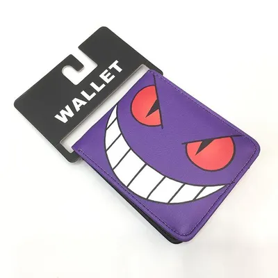 Billetera Gengar Pokémon Púrpura