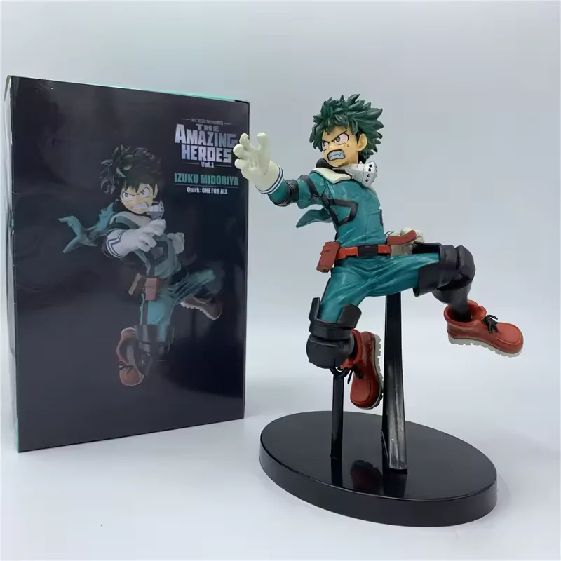 Figura Izuku Midoriya en pose de combate - My Hero Academy