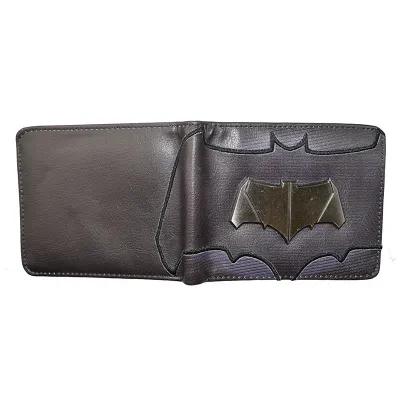 Billetera Batman con logo metálico DC Comics
