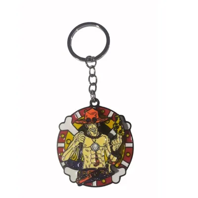 Llavero articulado de Portgas D. Ace One Piece con movimiento