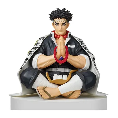 Figura Gyomei Himejima Kimetsu no Yaiba sentado meditando