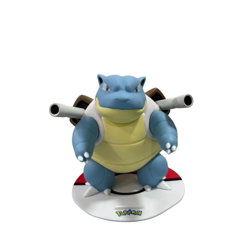 Figura Blastoise Pokémon con cañones de agua articulados