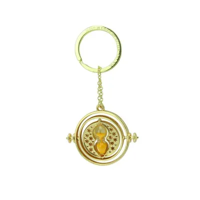 Llavero Giratiempo dorado Harry Potter con esferas de ámbar