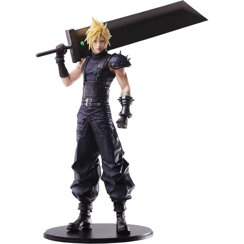 Figura Cloud Strife Final Fantasy con Espada Gigante