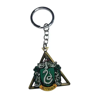 Llavero Escudo Slytherin Harry Potter metal esmaltado