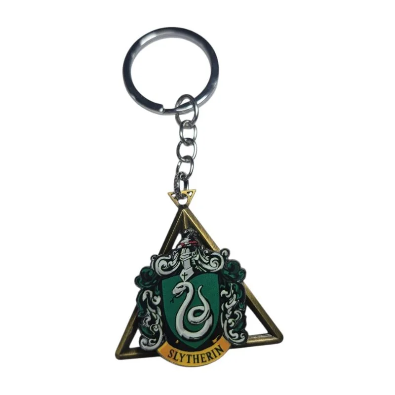 Llavero Escudo Slytherin Harry Potter metal esmaltado