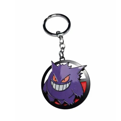 Llavero giratorio Gengar Pokémon metal con cadena