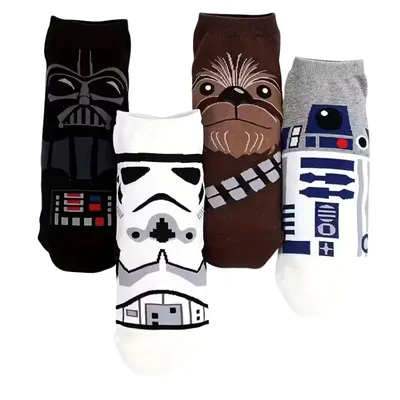 Medias Star Wars con Darth Vader, Stormtrooper, Chewbacca y R2-D2